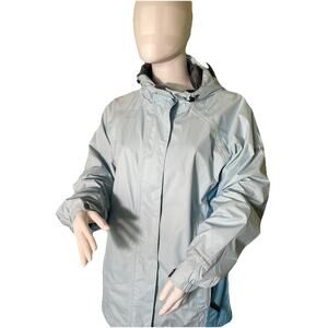 Columbia Titanium Omni-Tech Women's Jacket Size Medium Blue/ Teal